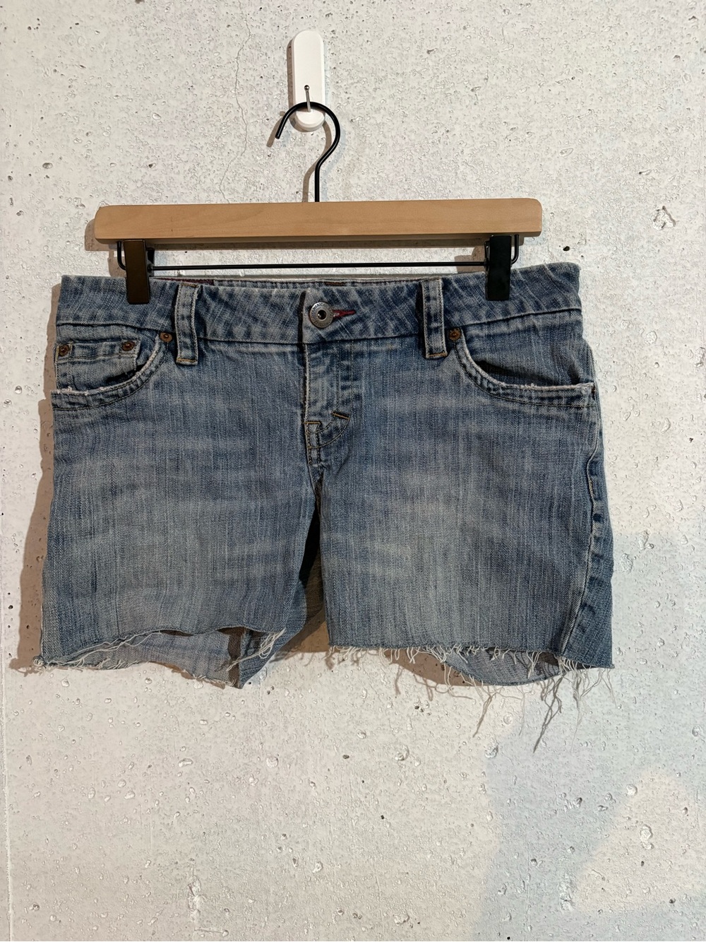 Vintage American Eagle Stretch Cut Off Shorts | Size: 10